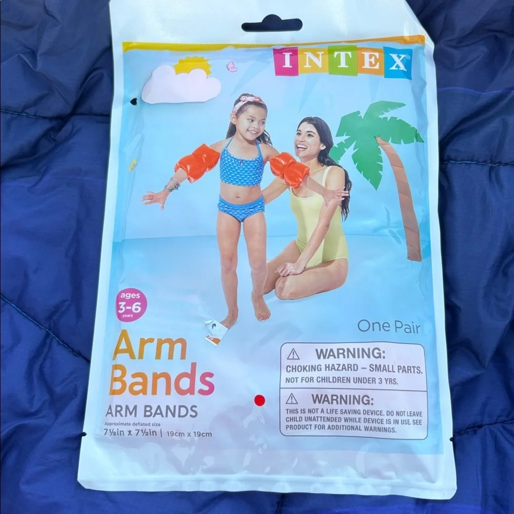 Intex swimming arm bands for ages 3-6‎ - new in sealed package - 2 packages of 1